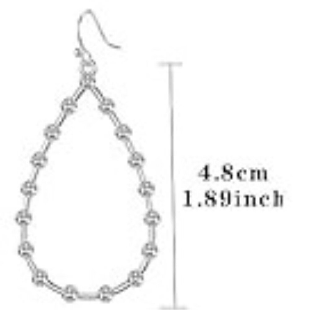 NEW Rosegold/Gold/Silver Tone Fashion Earrings Bundle 17 PAIRS INCLUDED - Picture 9 of 13